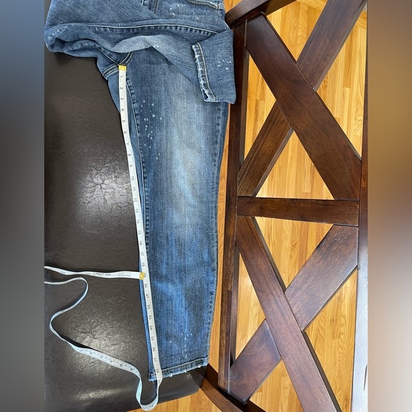 Judy Blue size 14W denim blue jeans modest mature plus size minimalist casual - Picture 15 of 16